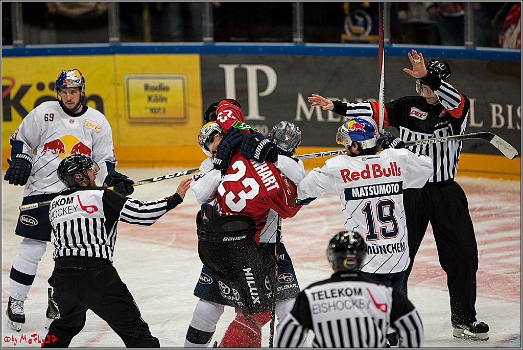 DEL, Koelner Haie - Red Bull Muenchen, 03.01.2017